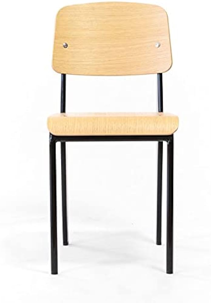 Amazon｜E-comfort スタンダードチェア ジャン・プルーヴェ オーク材